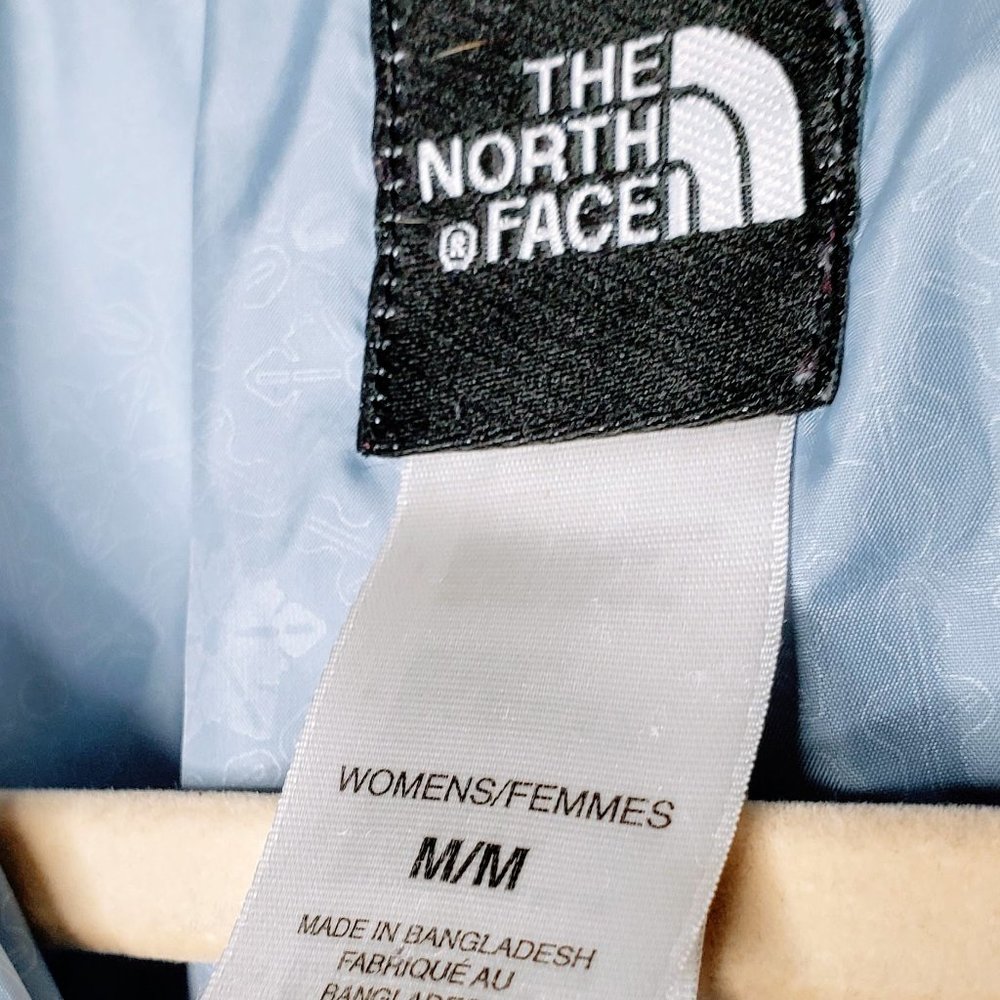 The North Face Quilted Light Blue Puffer M - Picture 6 of 9